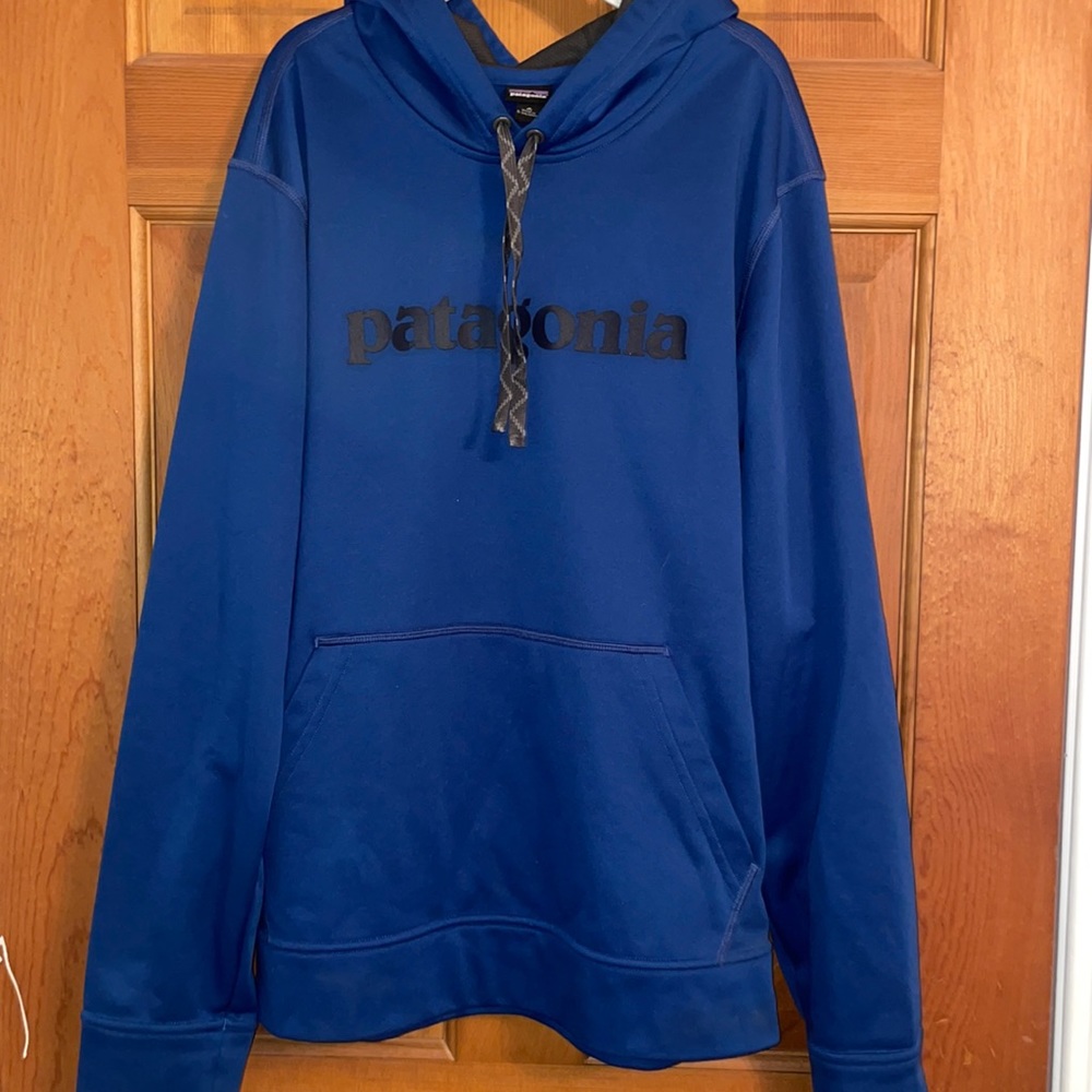 Women’s Small blue Patagonia hoodie
